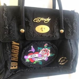 Ed Hardy Canvas Bag